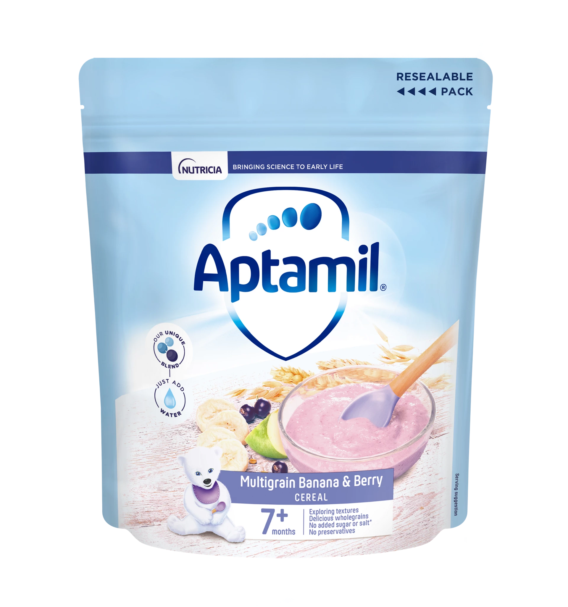 Aptamil® Multigrain Banana and Berry Cereal 200g 