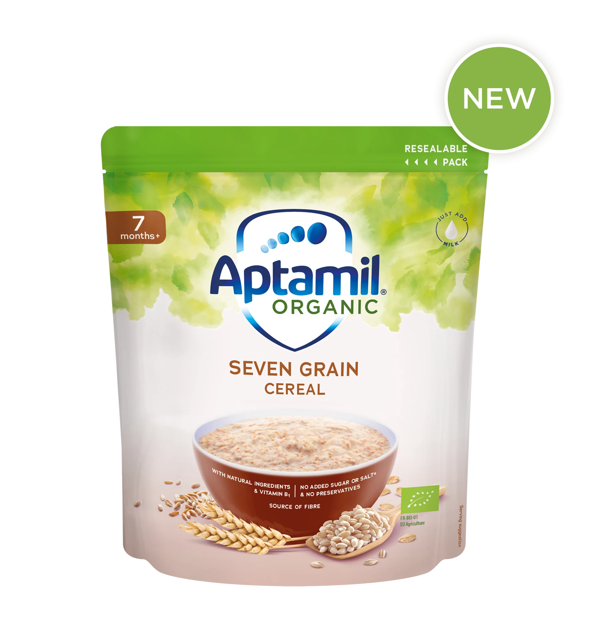 Aptamil® Organic Seven Grain Cereal 180g