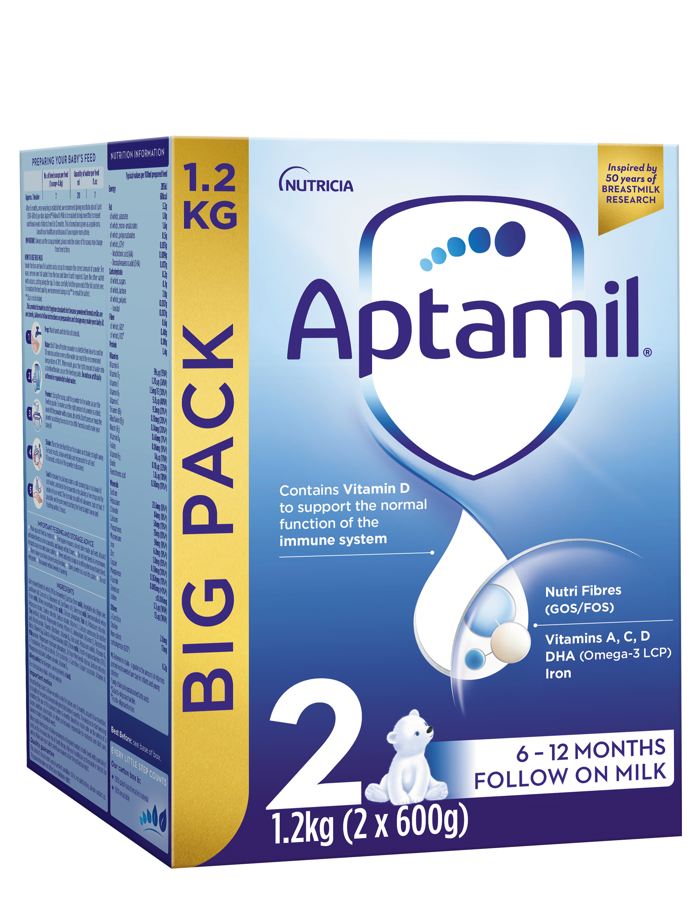 Aptamil® Follow On Milk 1.2kg