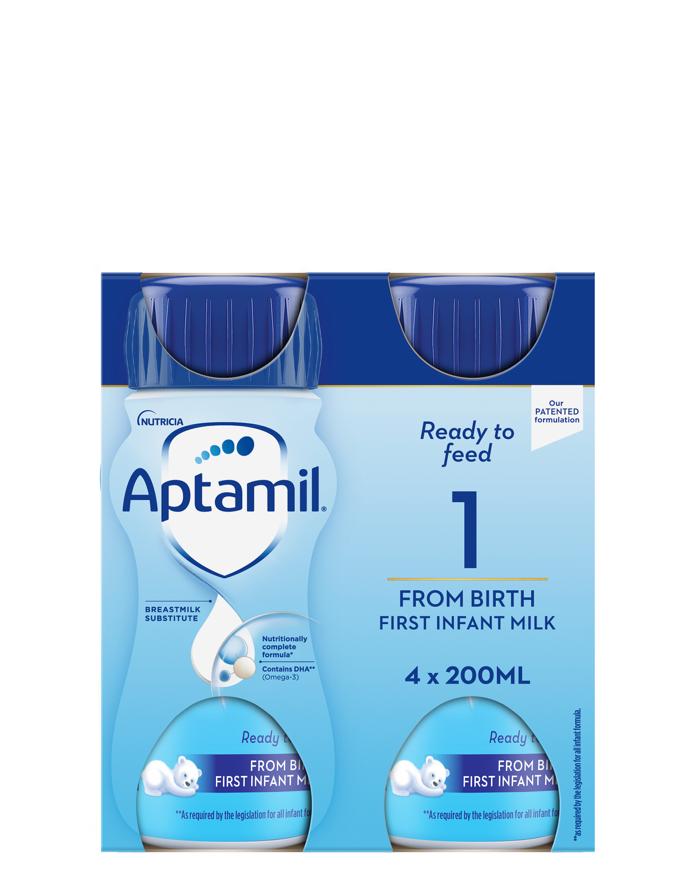 Aptamil Infant Formula 4x200ml Aptaclub