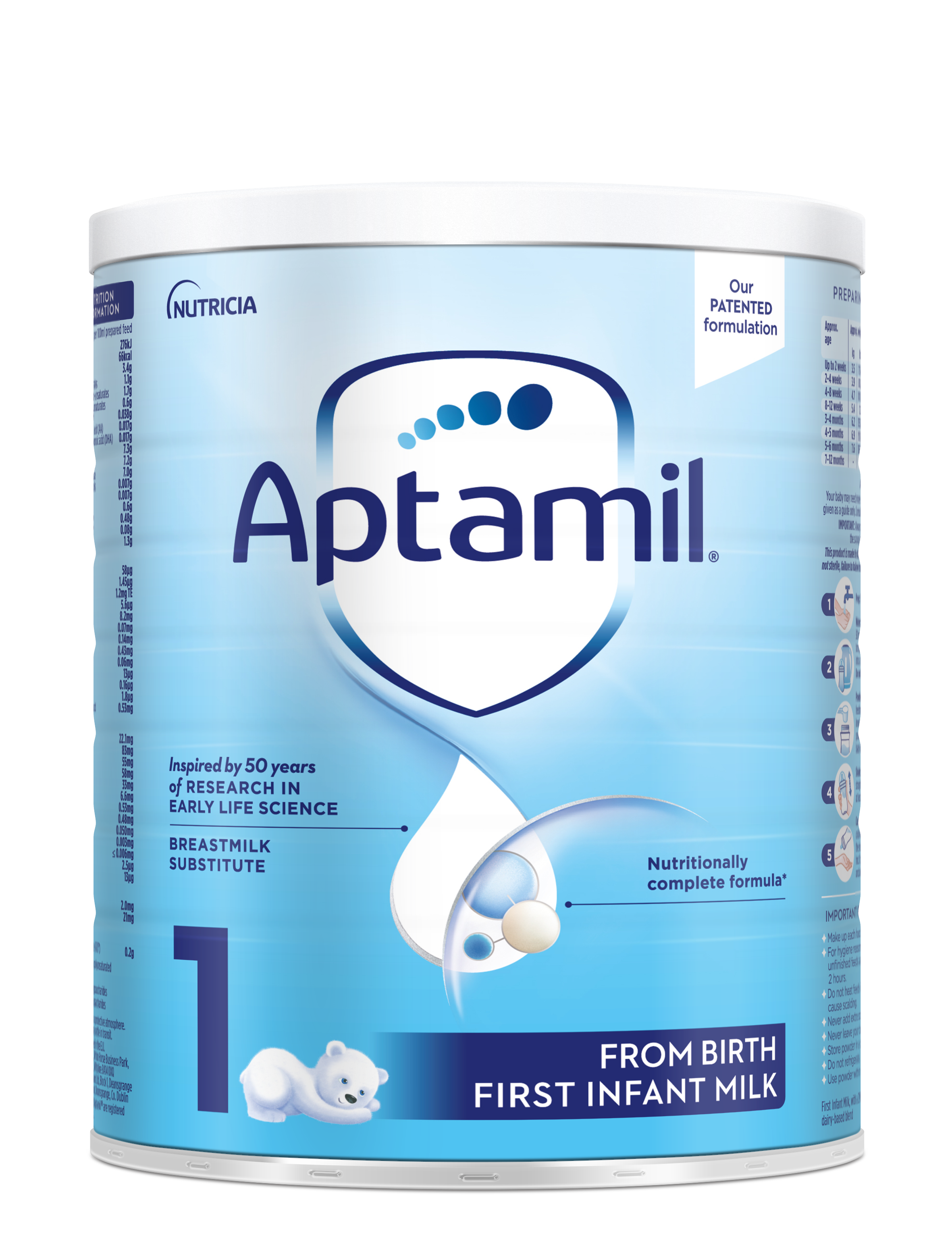 Aptamil® First Infant Milk - 700g Tin | Aptashop