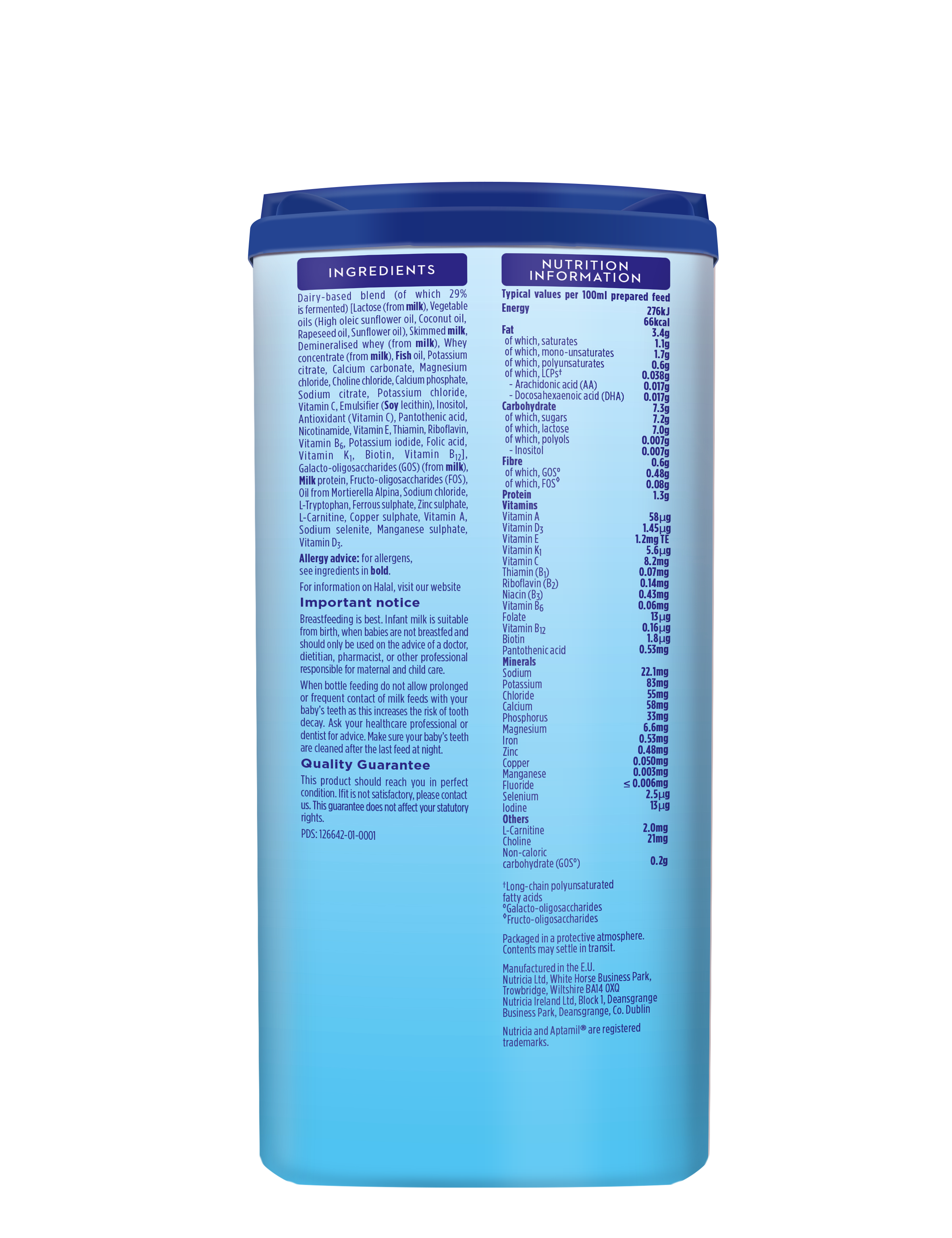 Aptamil cheap first milk