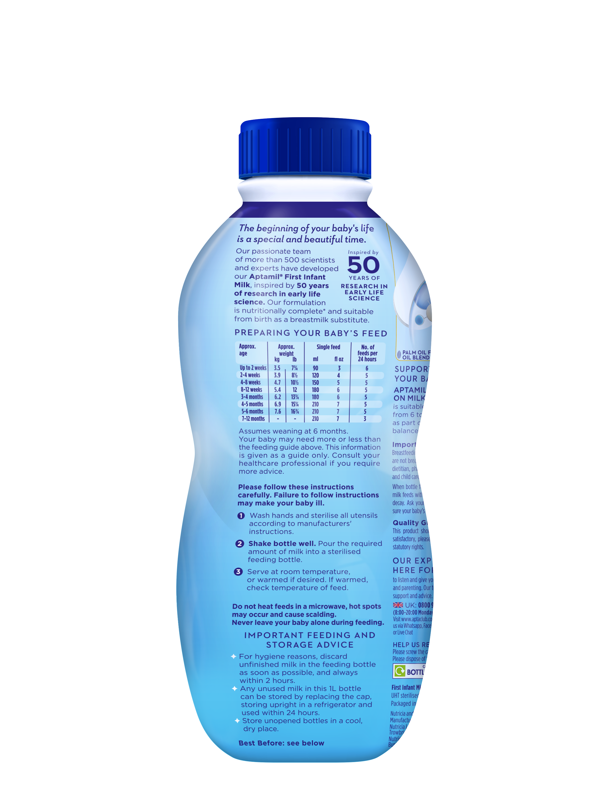 Aptamil 1 first milk ready shop to feed