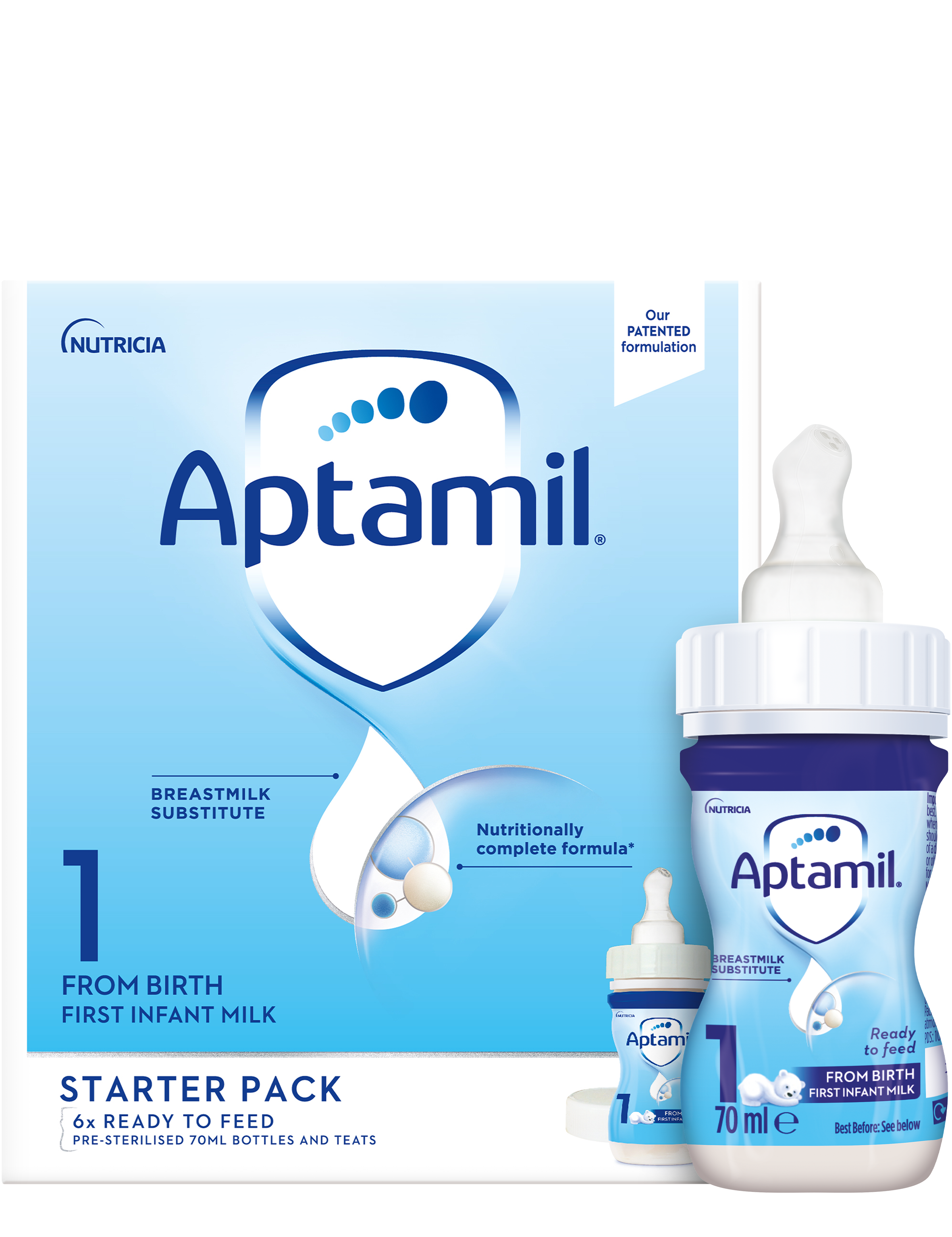 Aptamil 1 × 5 (0-6 months) Aptamil 1 Infant Formula (0-6 months)